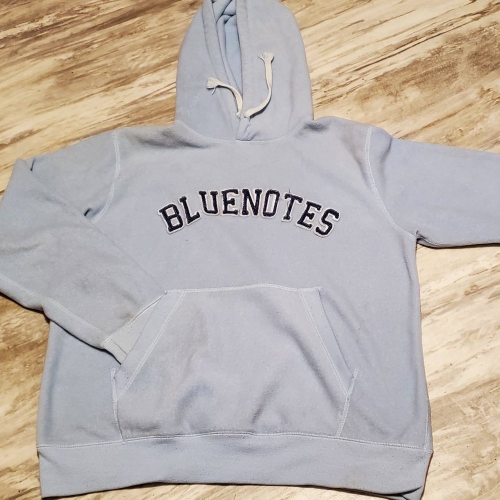 Vintage Bluenotes baby blue hoodie